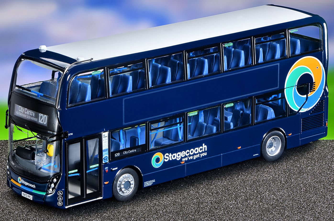 Adl Enviro 400 Stagecoach Yorkshire 11716 Yx73 Pfj John Ayrey Die